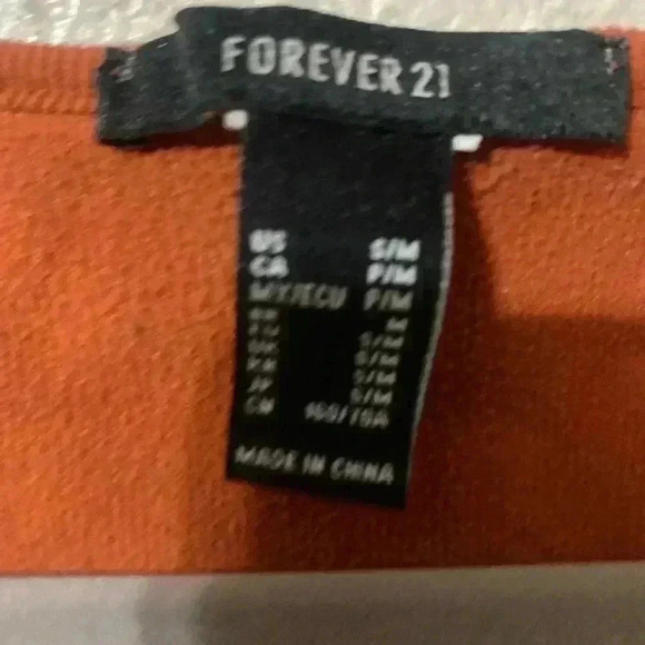 Forever 21 Lot of 3 Size S Cropped Shirts - Picture 8 of 11